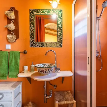 Serpa Gale - Luxury, Private Pool, Ac, Wifi, 5 Min From The * גיאה